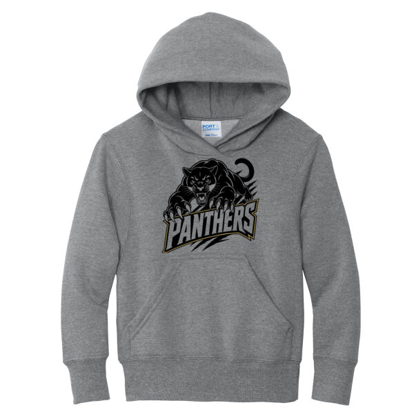 LW Cheer Fundraiser Logo 1 - Youth Core Fleece Pullover Hooded Sweatshirt Thumbnail