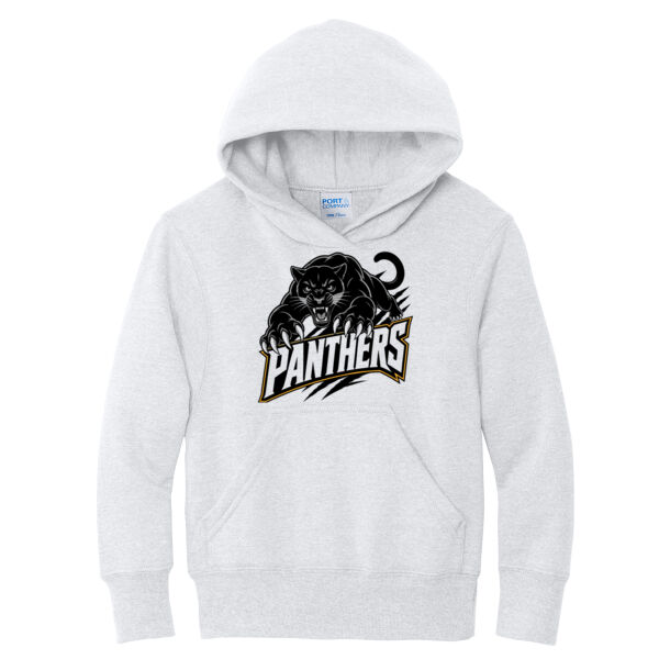 LW Cheer Fundraiser Logo 2 - Youth Core Fleece Pullover Hooded Sweatshirt Thumbnail